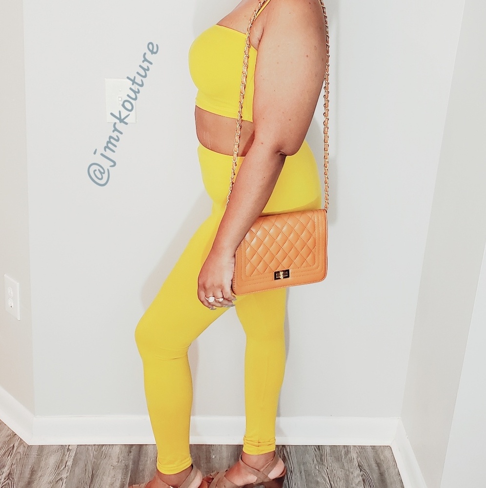 Mustard 2pcs set